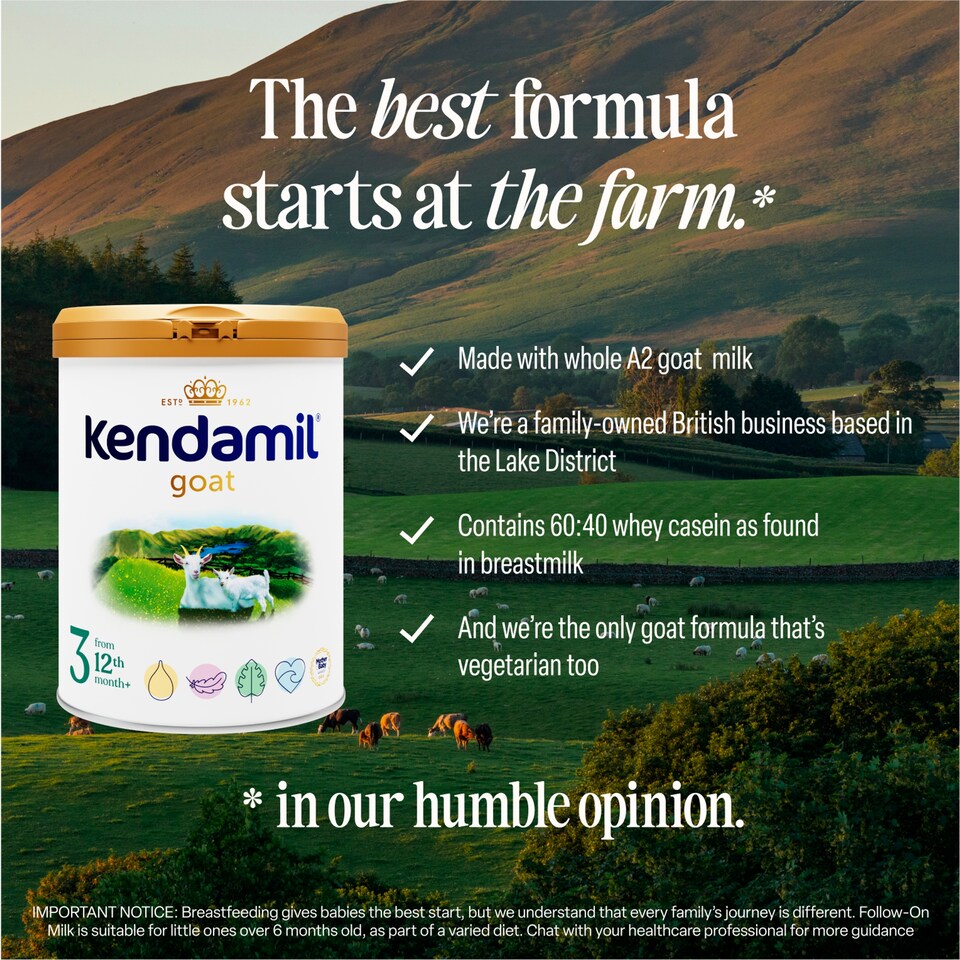 image 1 of Kendamil Goat Toddler Milk Stage 3 12 To 36 Months 800g