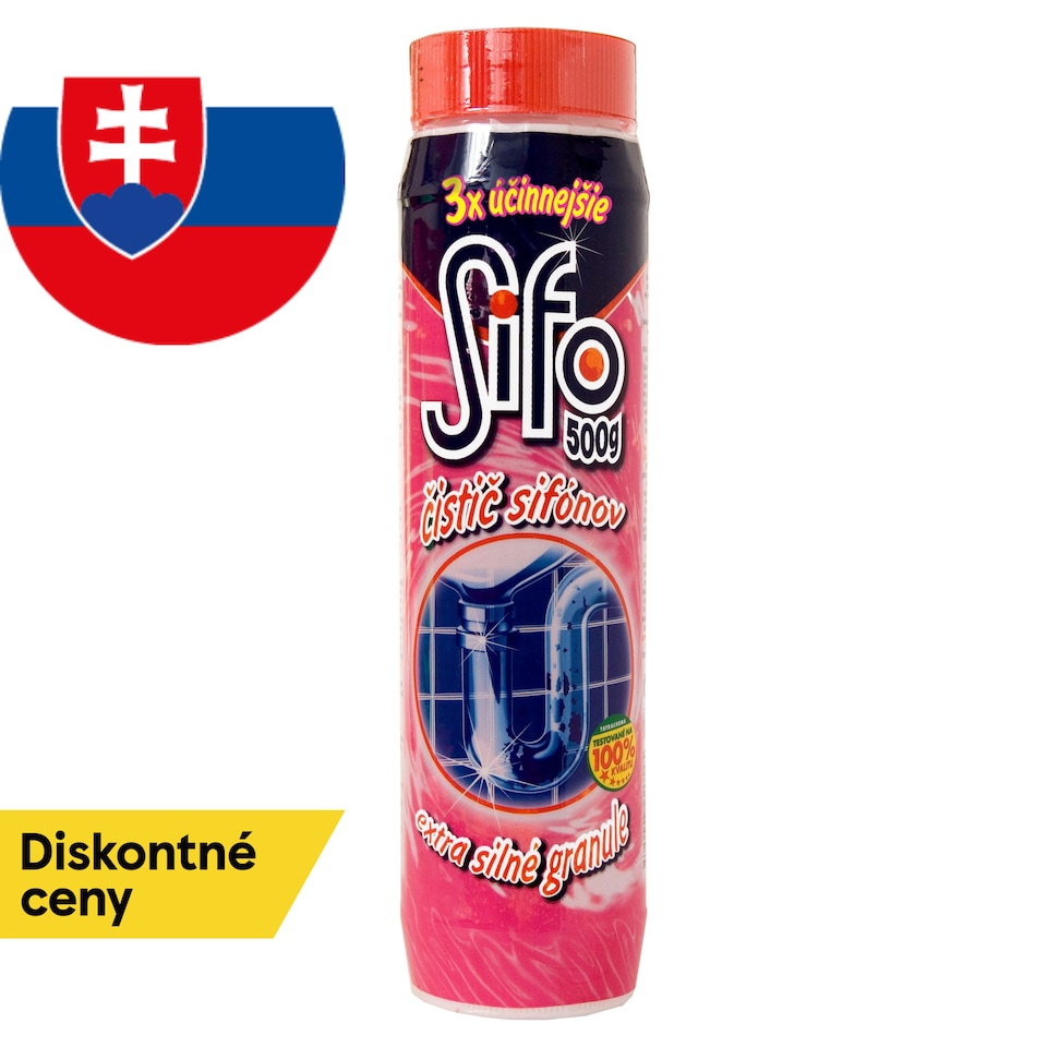 Sifo Extra silné granule čistič sifónov 500 g