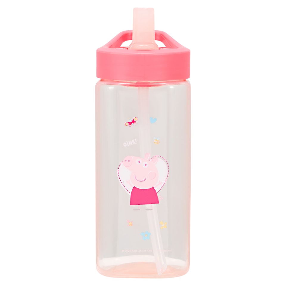 Peppa Pig Flip Top Straw Sipper
