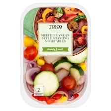 Tesco Mediterranean Style Roasting Vegetables 400g