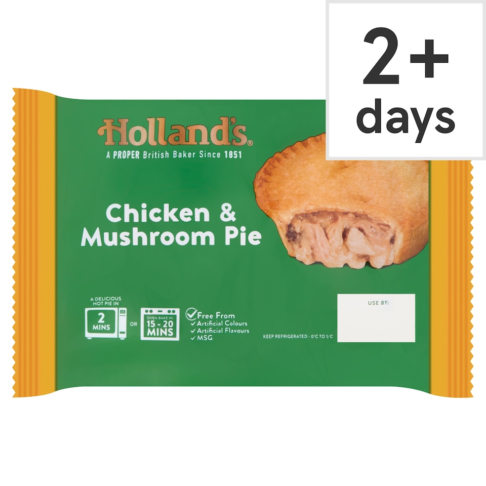 Hollands Chicken And Mushroom Pie