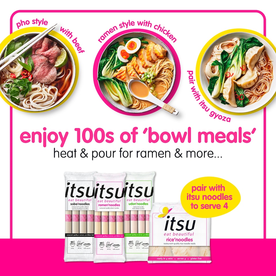 image 1 of itsu sesame chicken broth for noodles serves 4 1L