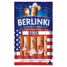 Berlinki Bacon Hotdog 250g