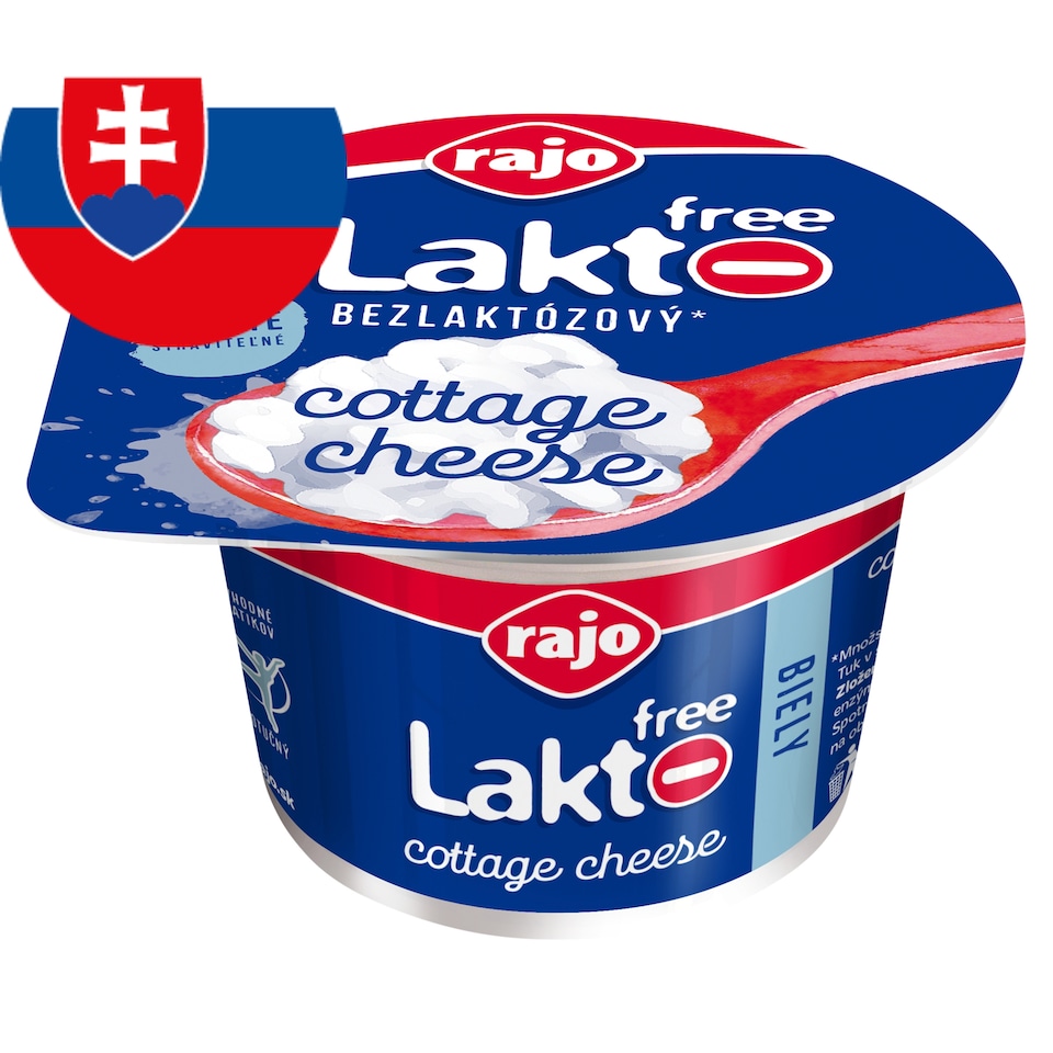 Rajo Lakto Free Cottage Cheese White 180 g