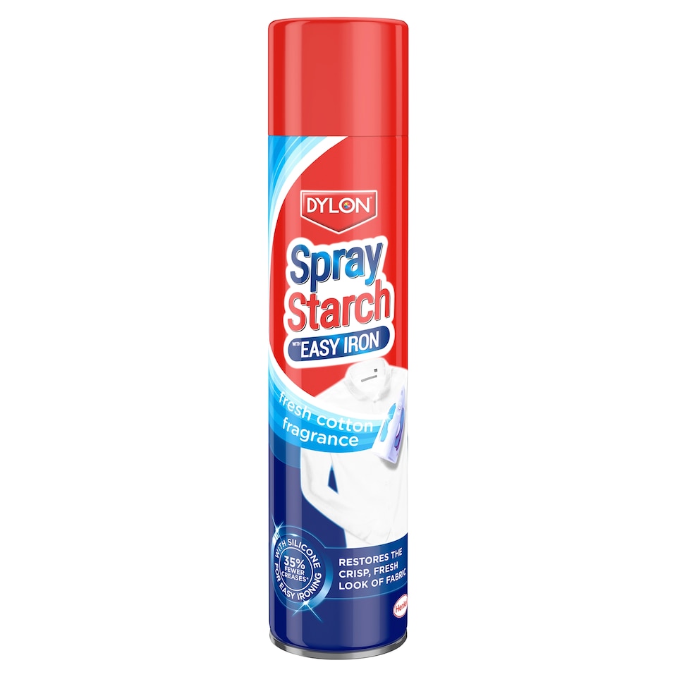 image 1 of Dylon Spray Starch And Easy Iron 300Ml