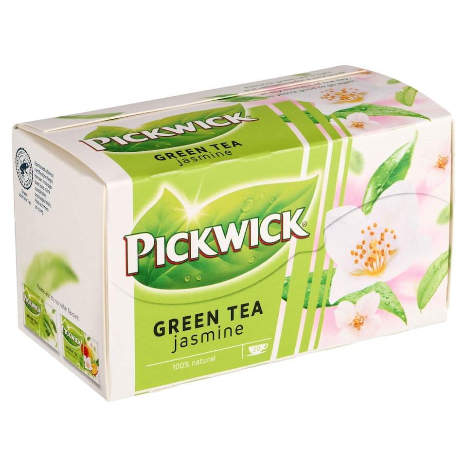 Obrázek 1 pro produkt Pickwick Zelený jasmínový čaj 20 x 1,5g (30g)