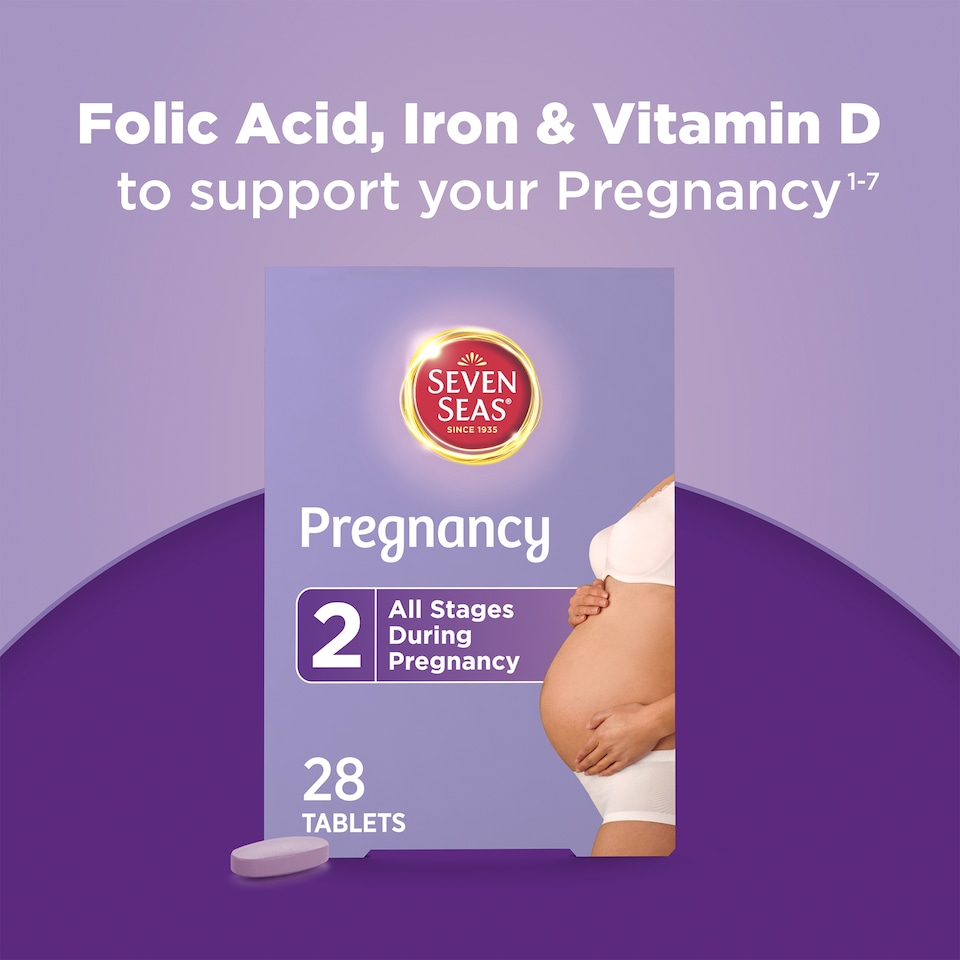 image 1 of Seven Seas Pregnancy Vitamins & Minerals Plus Folic Acid 28s