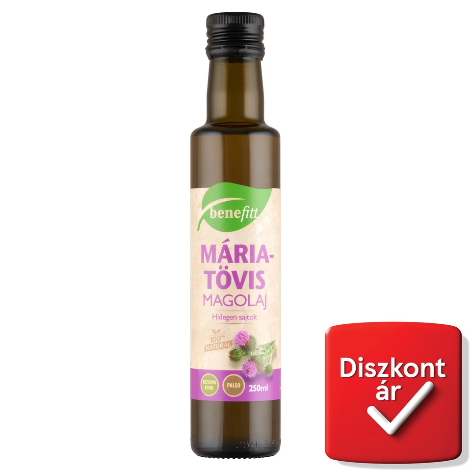 Benefitt Cold-Pressed Milk Thistle Seed Oil 250 ml