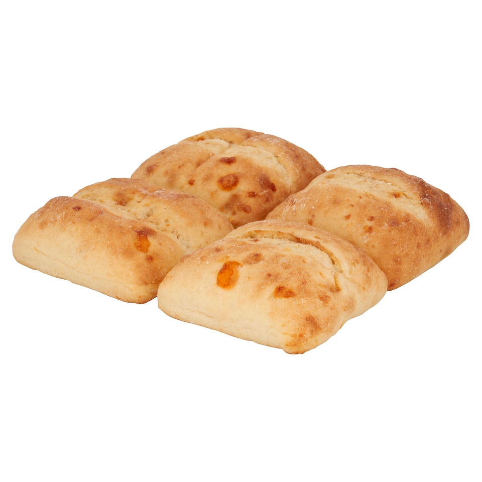 image 1 of Tesco Chunky Cheese Rolls 4 Pack