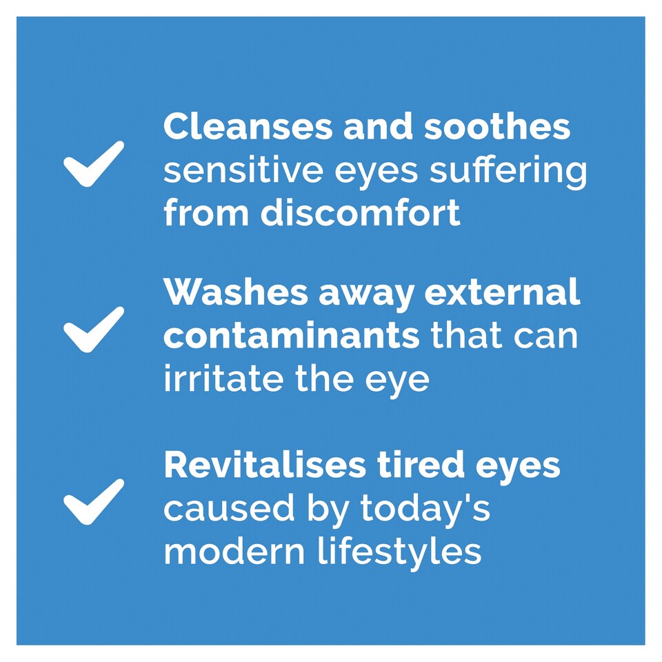 image 1 of Optrex Multi Action Soothing Eye Wash For Irritated Eyes 300ml