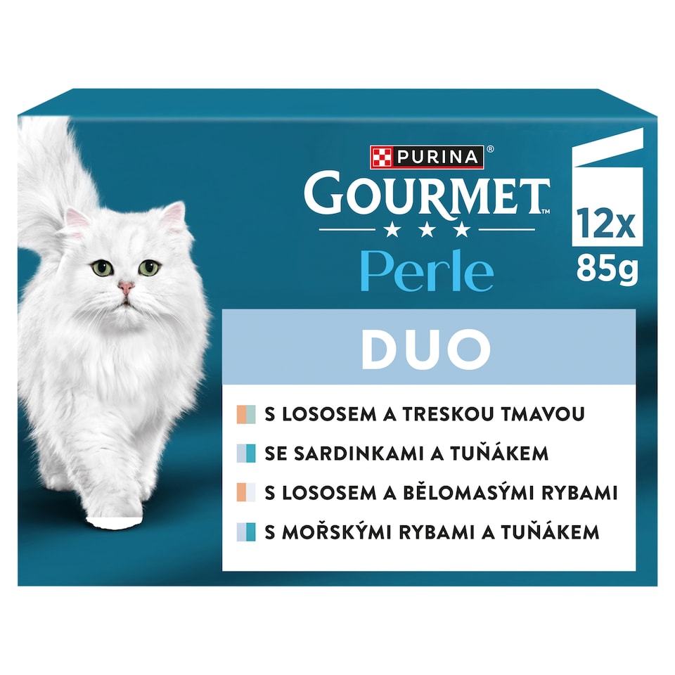 image 1 of Gourmet Perle Pouches for Cats 12 x 85g