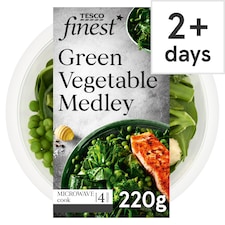 Tesco Finest Green Vegetable Medley 220G