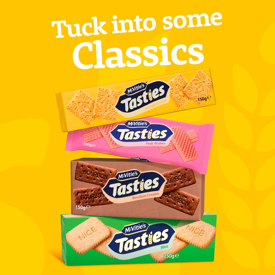 image 1 of McVitie's Tasties Custard Creams Biscuits 150g