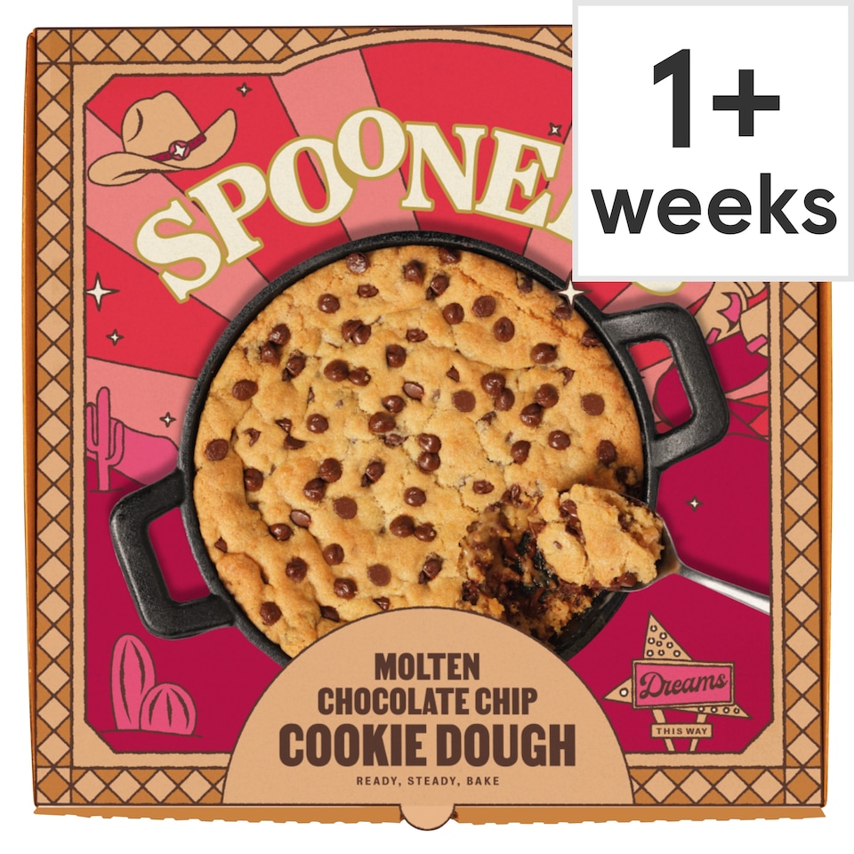 image 1 of Spooners Molten Chocolate Chip Cookie Dough Dessert 250g