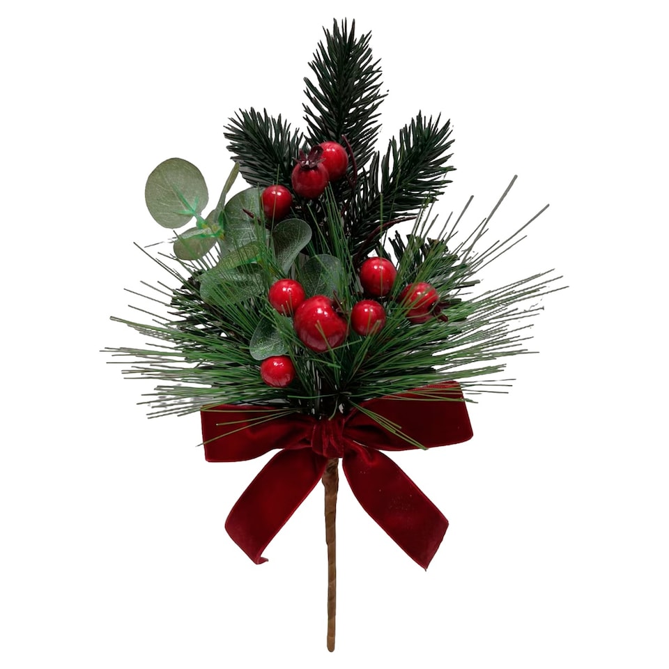 Bayswood Red Berry Pick Christmas Decoration
