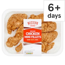 Western Brand Breaded Chicken Mini Fillets 300G