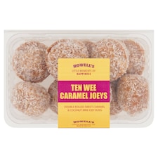 Howell's Ten Wee Caramel Joeys Mini Buns 10 Pack