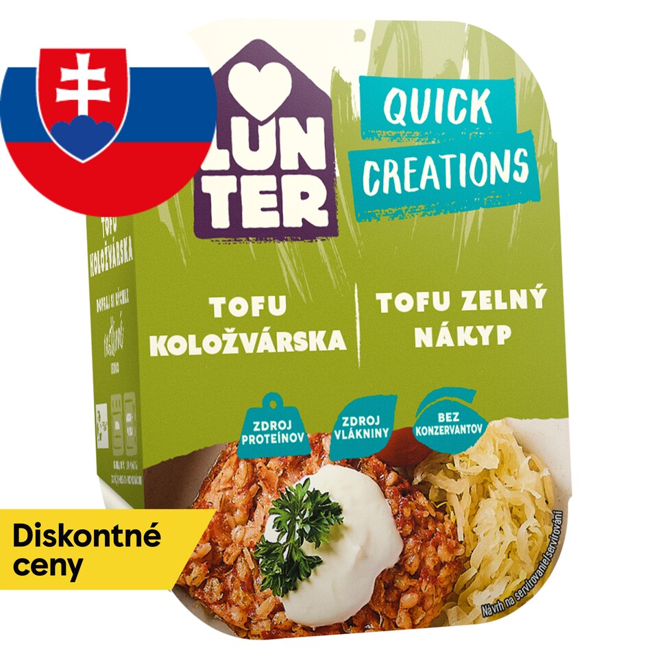 LUNTER Quick Creations tofu Koložvárska 190 g