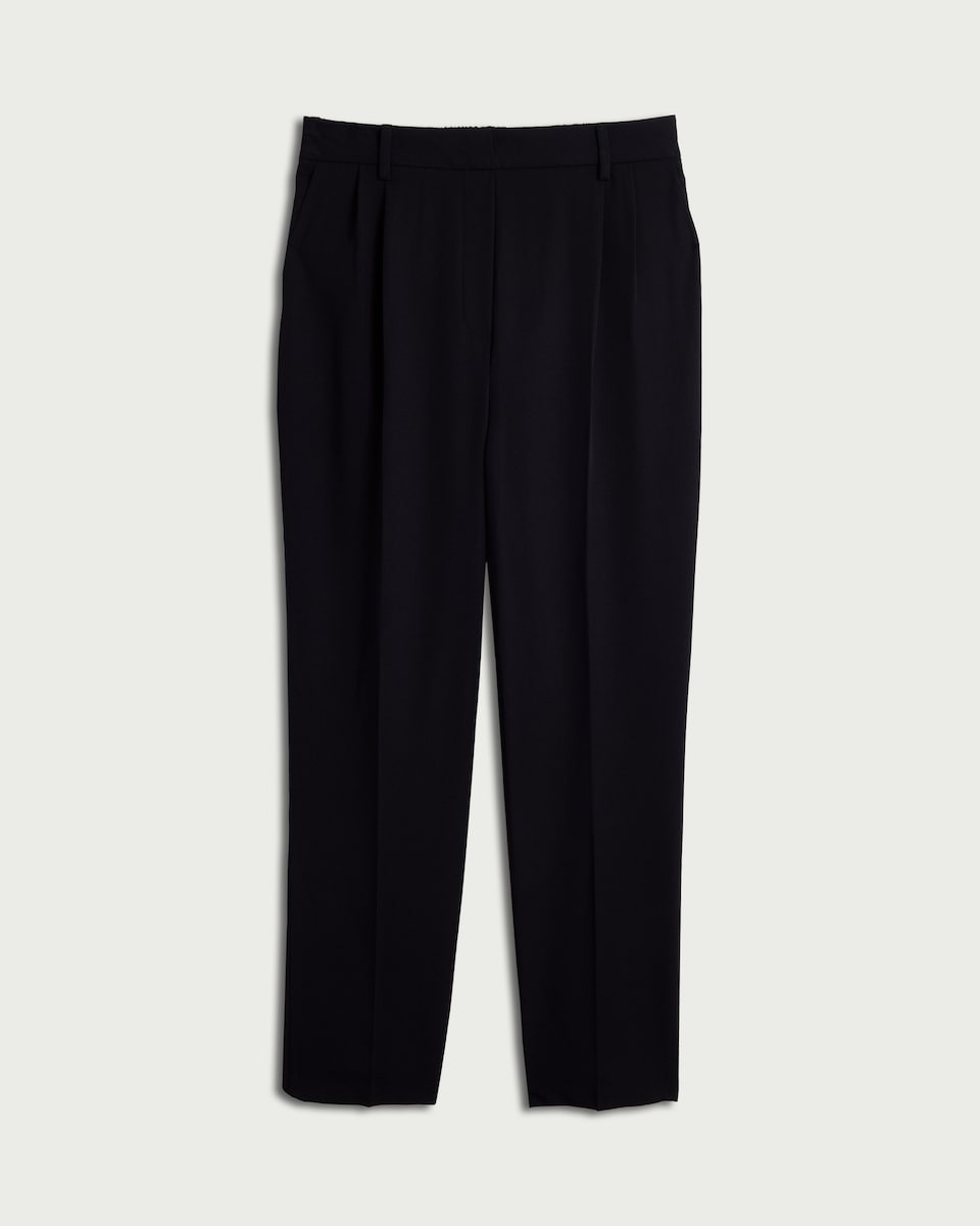 image 1 of F&F Pleated Tapered Trousers in Multi