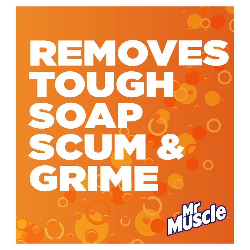 image 1 of Mr Muscle Platinum Bathroom Mandarin Orange 750Ml