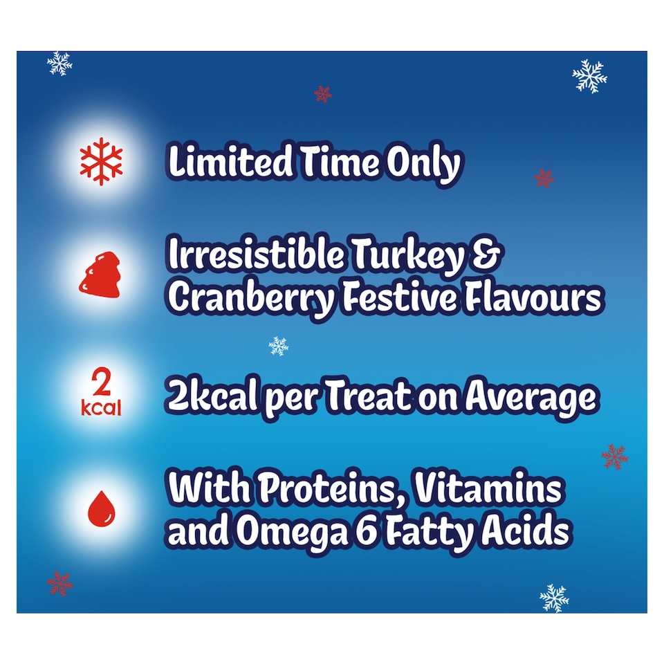 image 1 of Felix Winter Mix Cat Treats 60g 