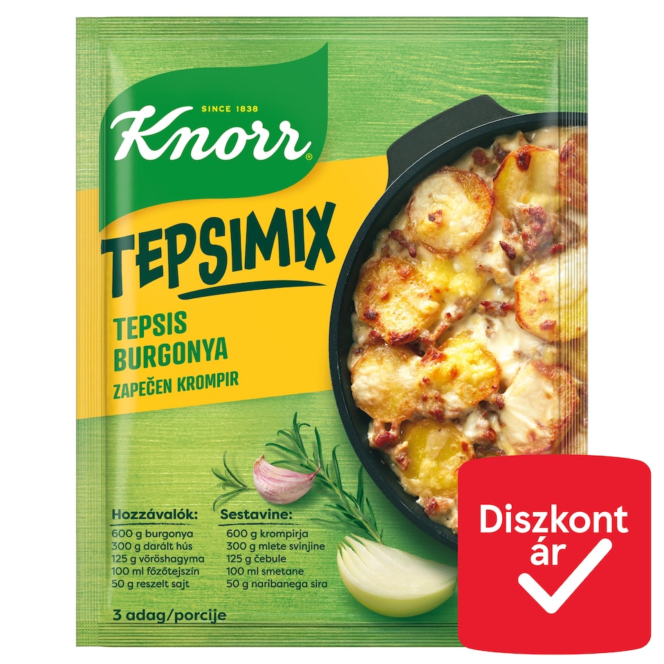 Knorr Tepsimix tepsis burgonya alap 37 g 