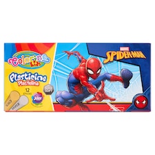 Colorino Kids Marvel Spider-Man Plasticine 12 pcs