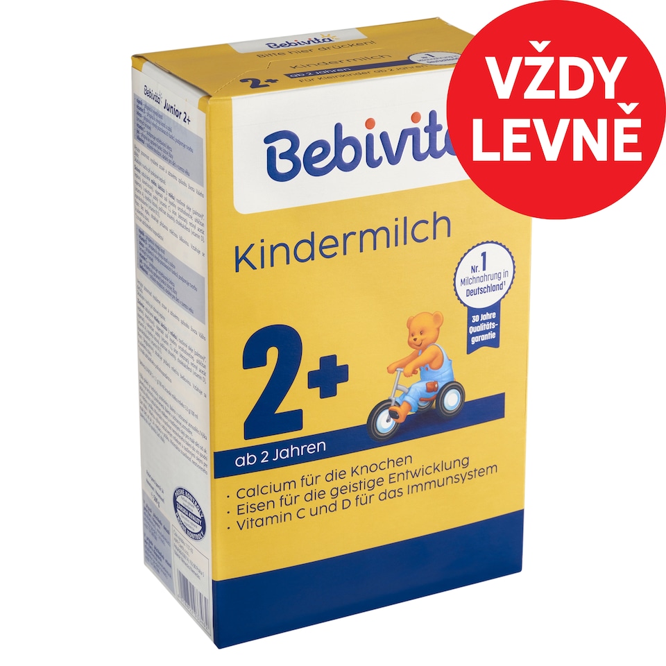 Bebivita Junior 2+ mléčný nápoj od ukončeného 24. měsíce 500g