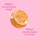image 3 of Little Moons Brown Butter Caramel Mochi Ice Cream Bites 6 x 30g