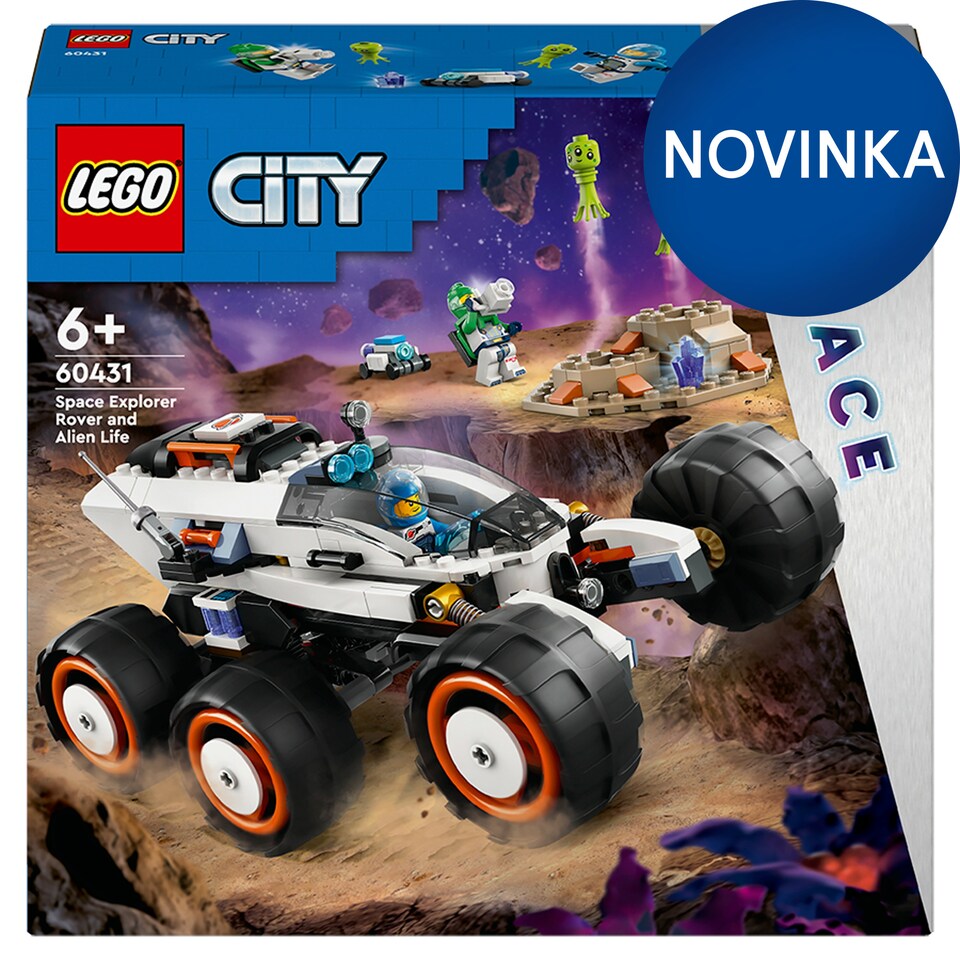 image 1 of LEGO City 60431 Space Explorer Rover And Alien Life