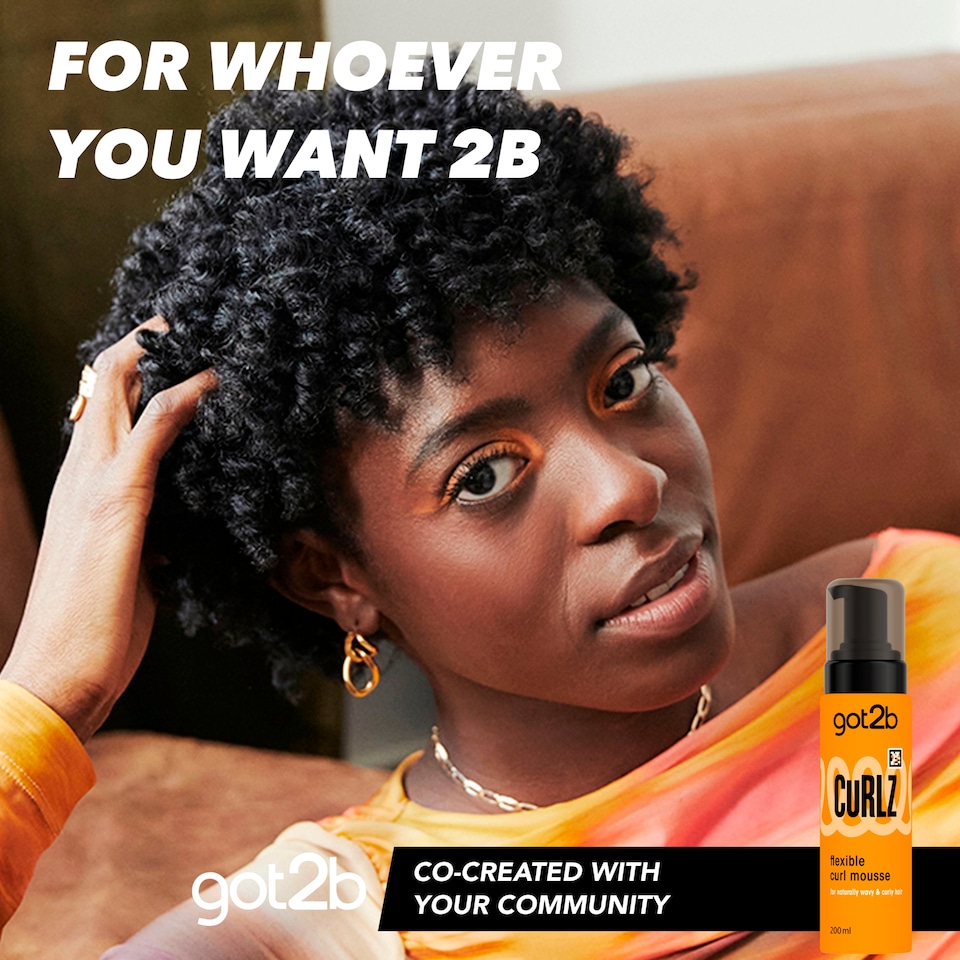 image 1 of got2b CURLZ Flexible Curl Mousse 200ml