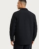image 3 of F&F Quilted Long Sleeved Shacket in Black