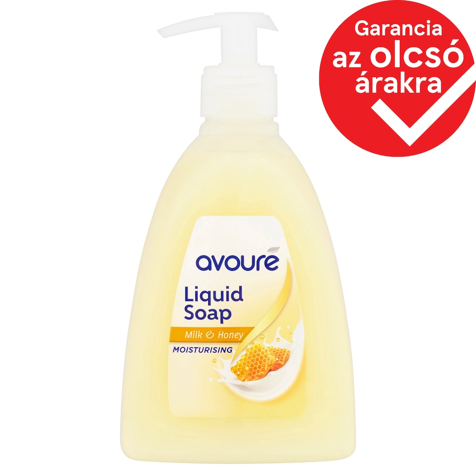 Avouré Milk & Honey folyékony szappan 500 ml