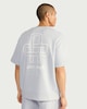 image 3 of F&F Active EVERYHOUR Cotton Rich Oversized Fit T-Shirt in Blue