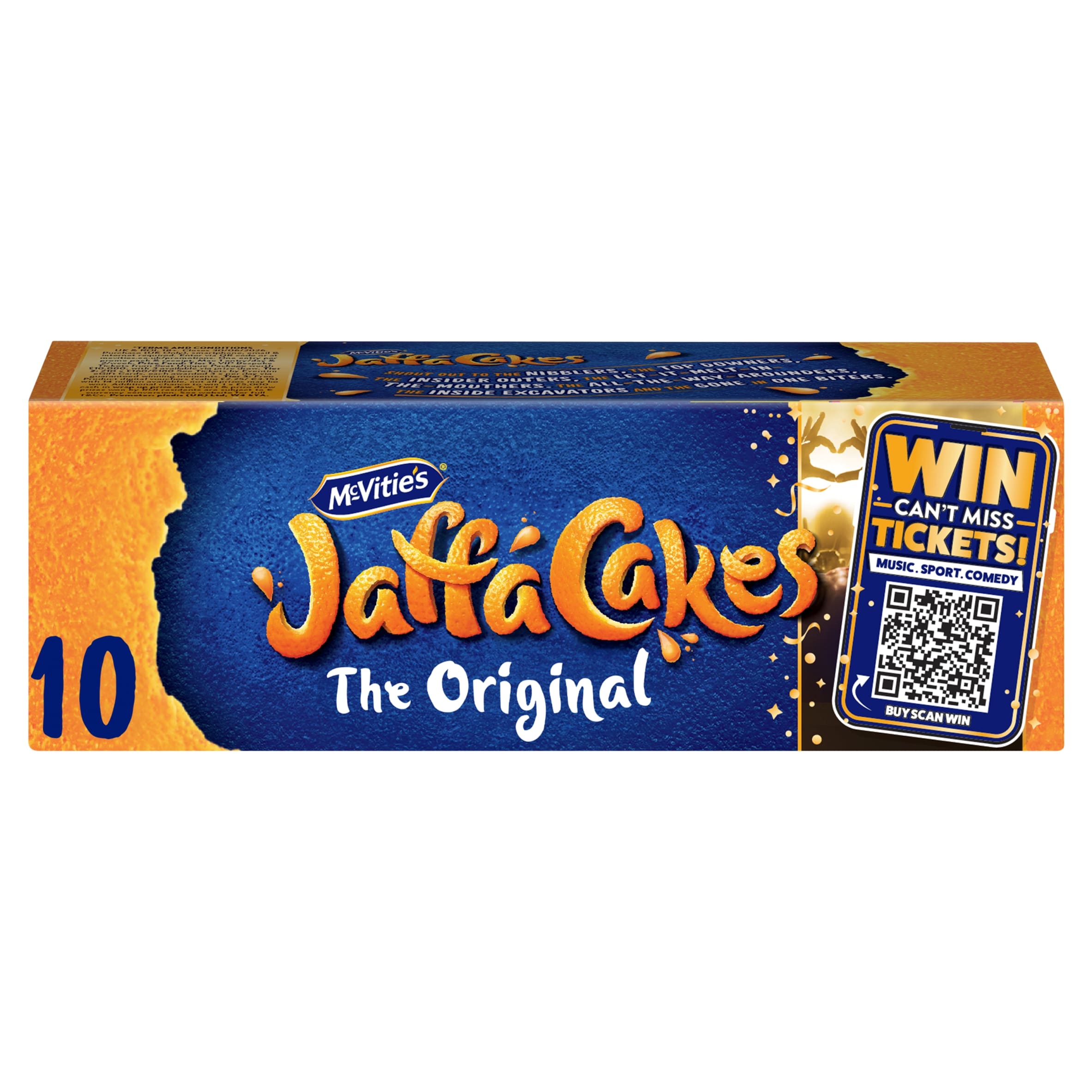 McVitie's Jaffa Cakes Original Biscuits 10 Pack 110g