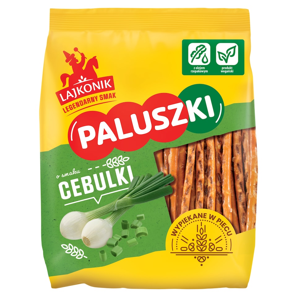 Lajkonik Pretzel Sticks - Onion Flavour 150g