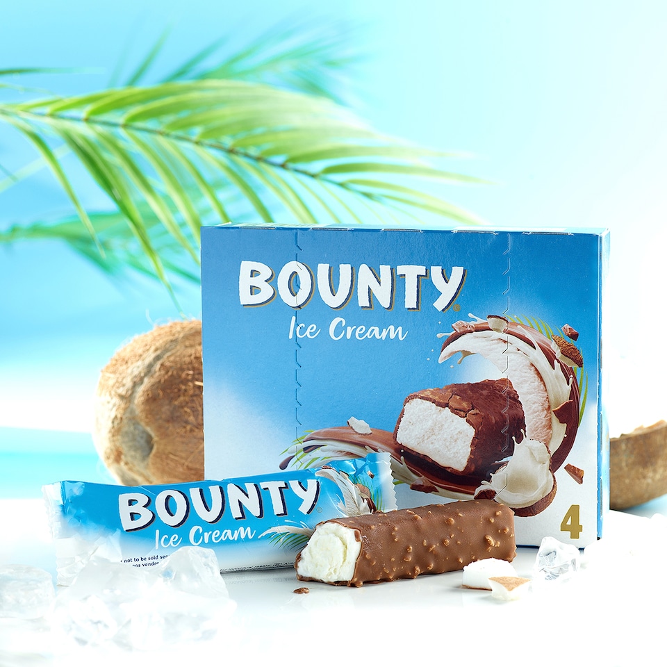 image 1 of Bounty Ice Cream Bars 4 X 50.1Ml