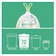image 2 of Tesco Clear Recycling Bin Liners Drawstring 70 Litre 20 Pack
