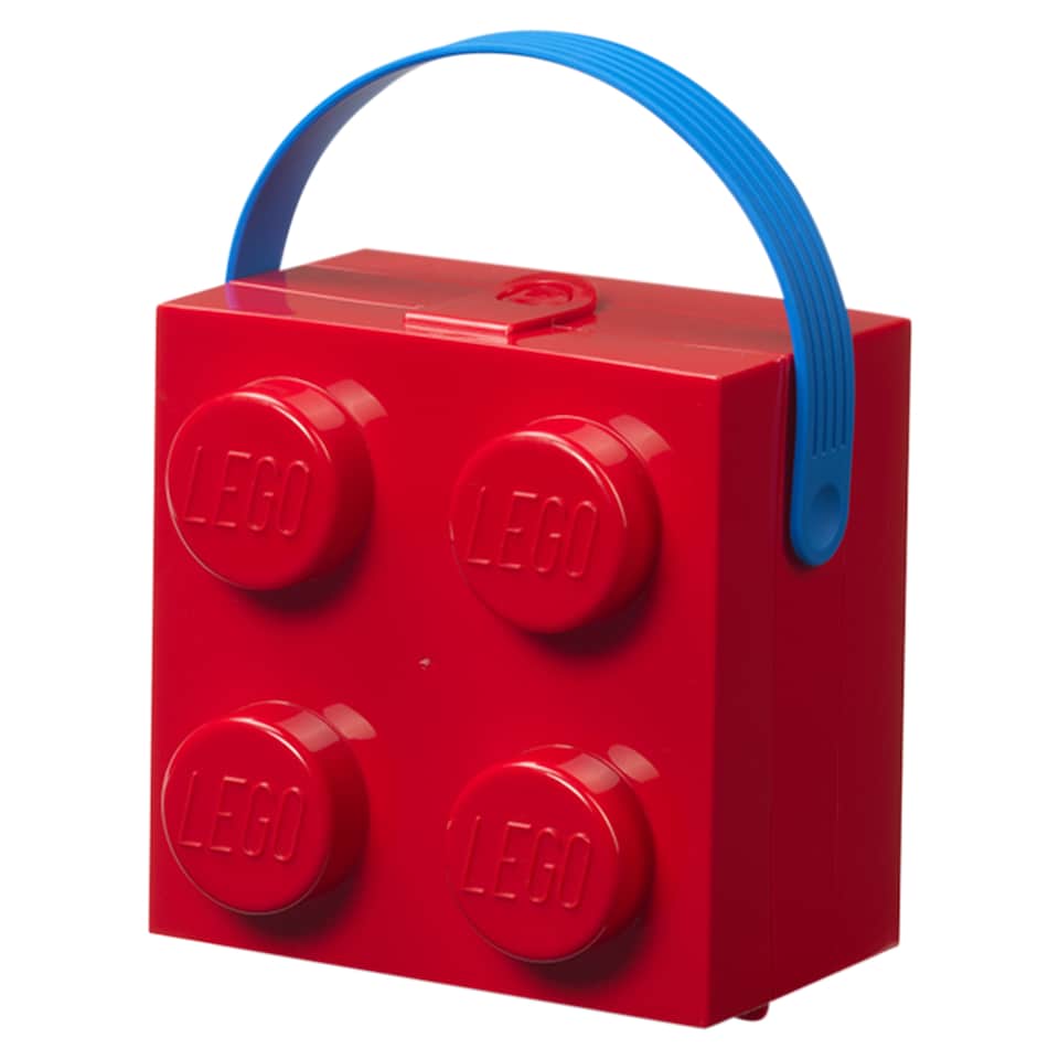 image 1 of LEGO Red Box With Handle 165 x 173 x 116 mm