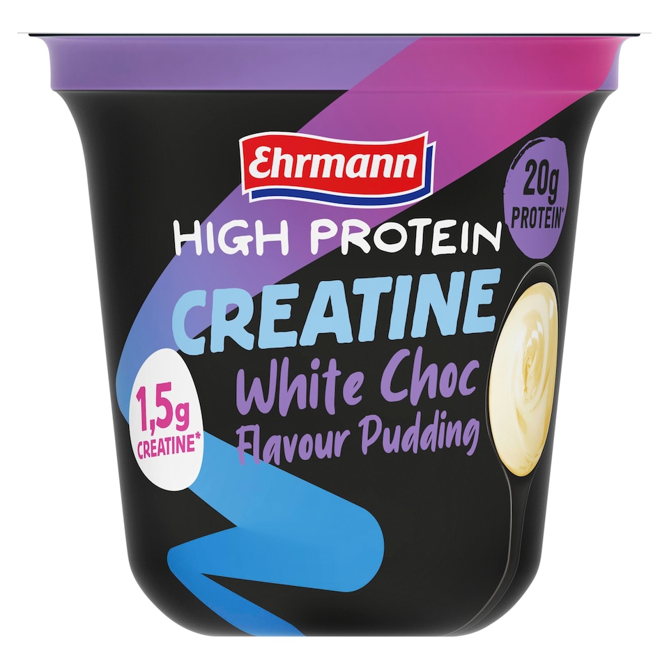 Ehrmann High Protein pudding with white chocolate flavor with creatine gluten-free 230 g