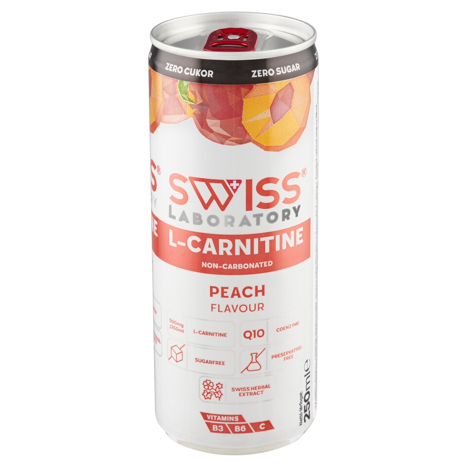 Swiss Laboratory L-Carnitine vitamínový nápoj 250ml