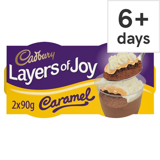 Cadbury Layers Of Joy Limited Edition 2X90g Tesco Groceries