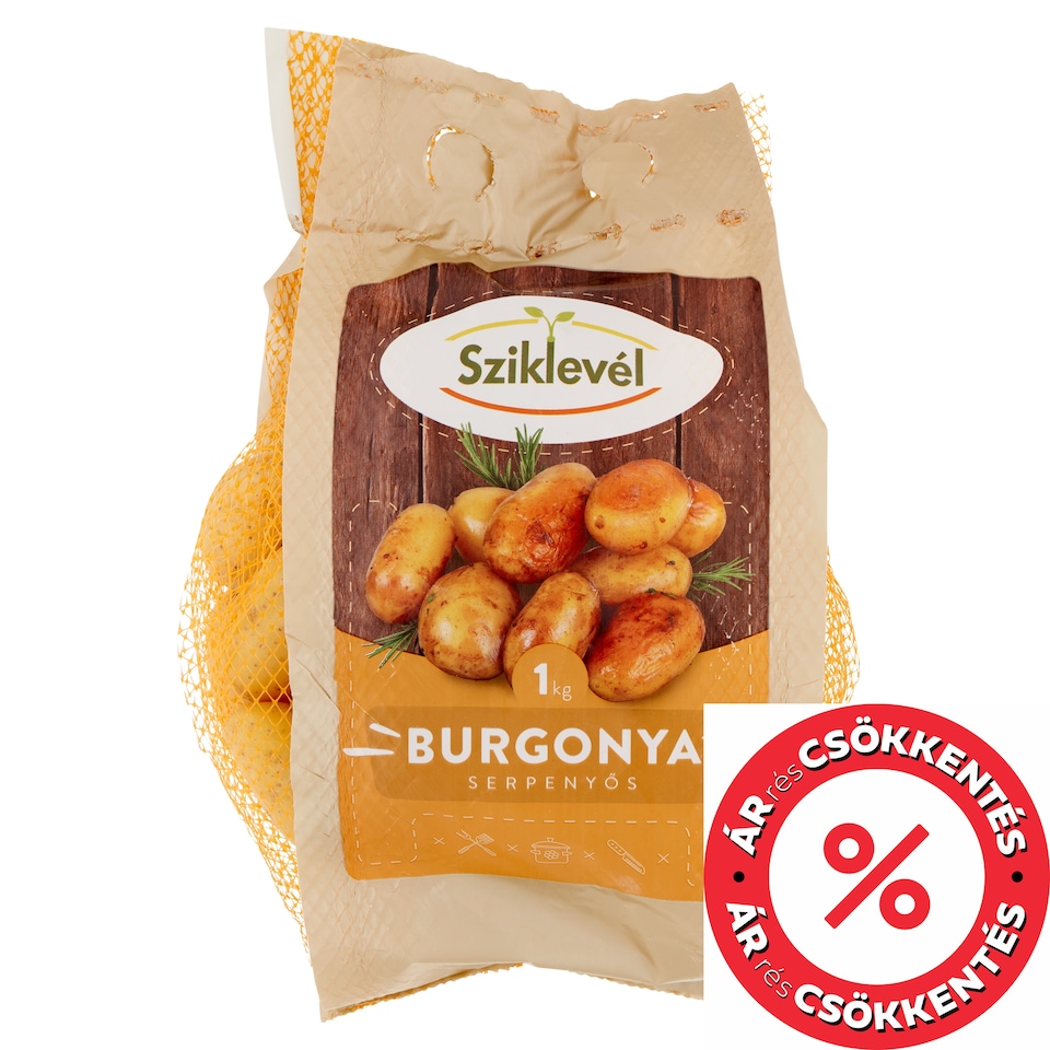 Sziklevél serpenyős sárga burgonya 1 kg