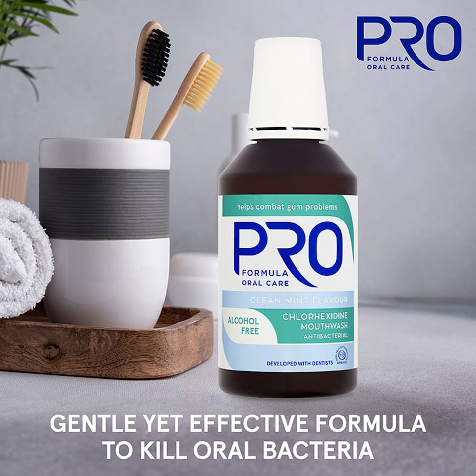 image 1 of Pro Formula Alcohol Free Mouthwash Clean Mint 300Ml
