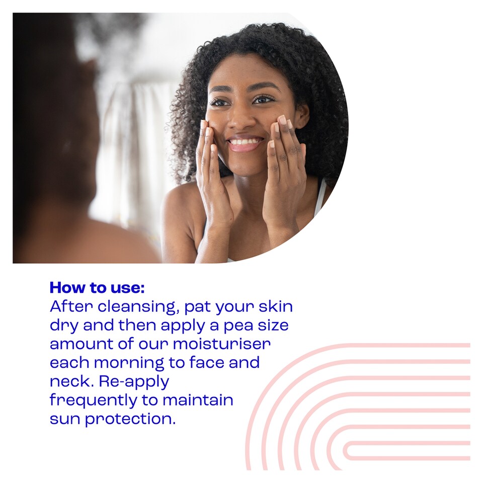 image 1 of E45 Daily Protect Face Moisturiser Cream SPF30 For Dry Skin 50ml