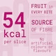 image 2 of Go Ahead Raspberry Crispy Fruit Slices Snack Bars Multipack 4 x 43.6g