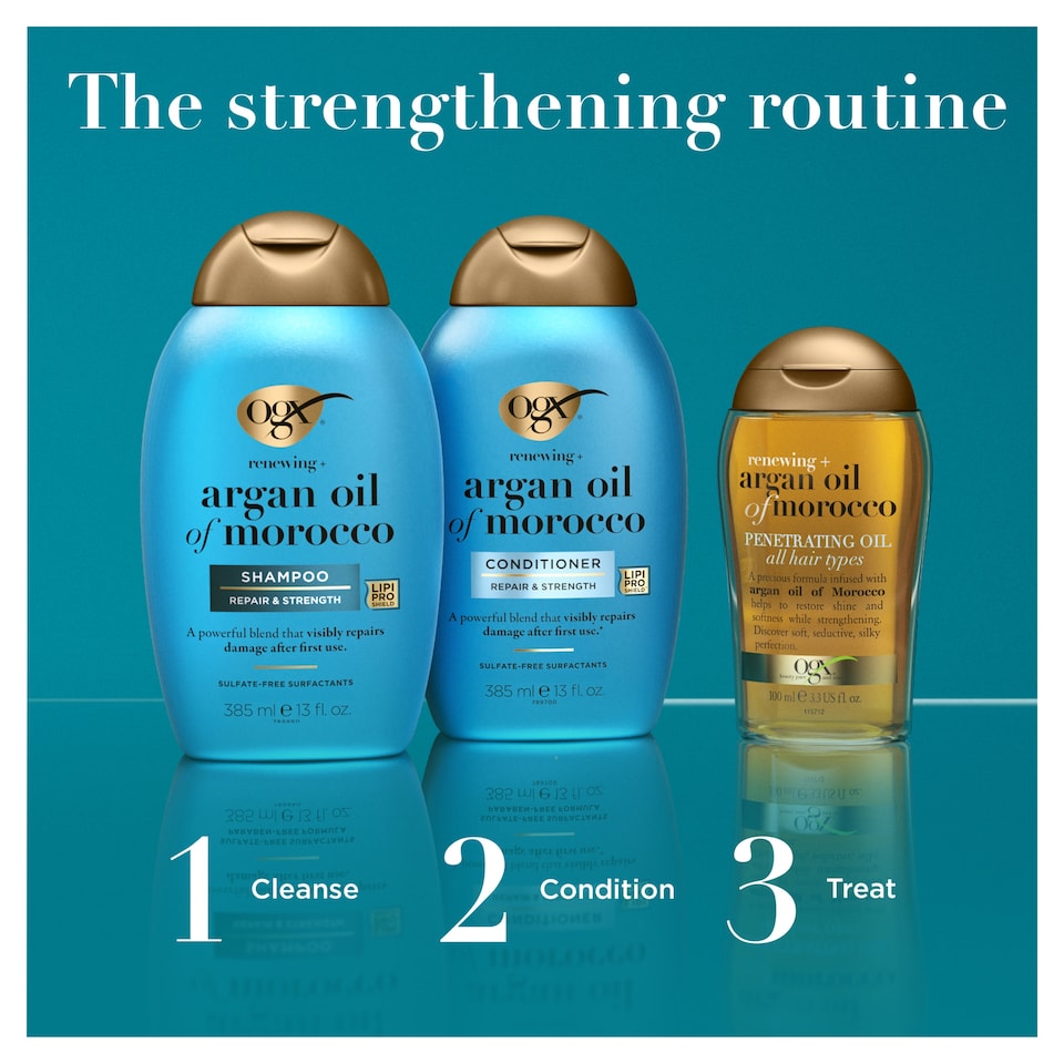 image 1 of OGX Argan Oil of Morocco Penetrating Hair Oil for All Hair Types 100ml