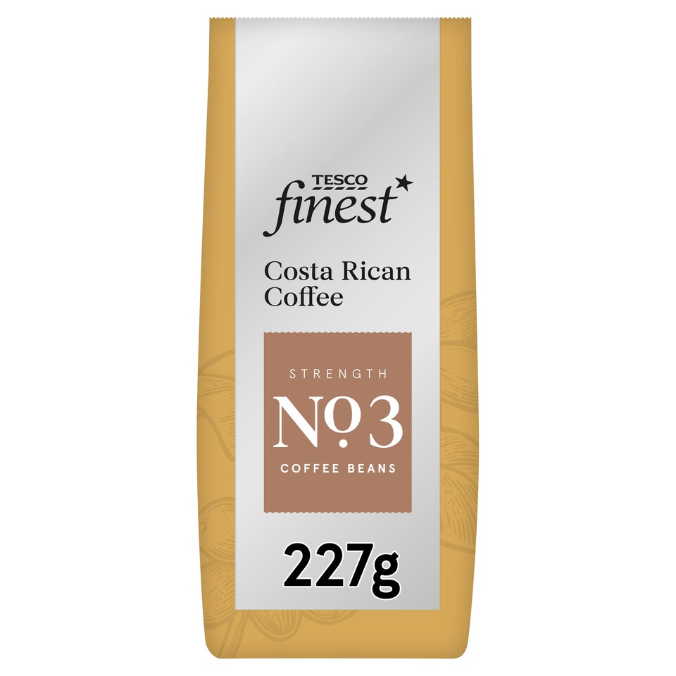 Tesco Finest Fairtrade Costa Rican Bean 227G