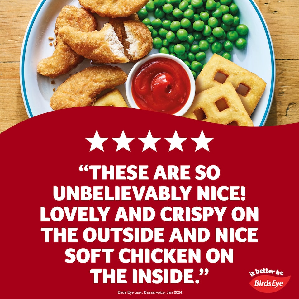 image 1 of Birds Eye Chicken Dippers 38 Pack 697g