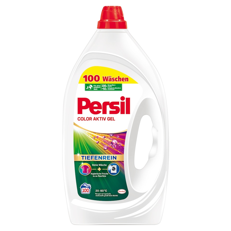 Persil Color Active Gel Laundry Detergent 100 Washes 4.50 L
